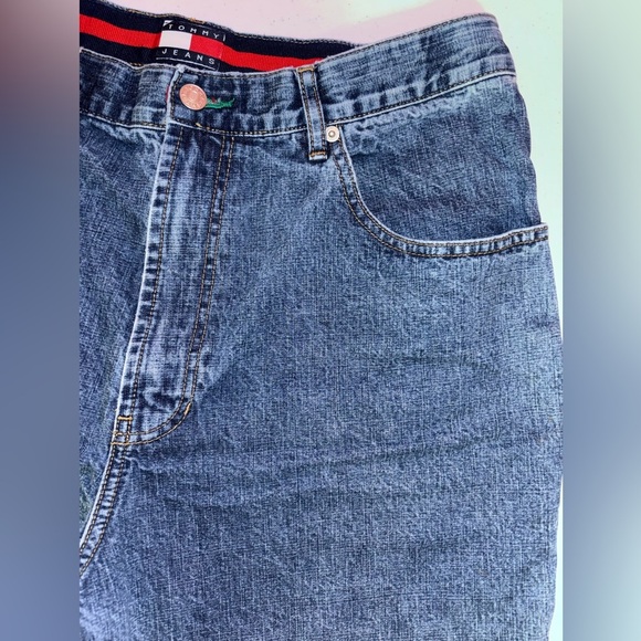 Tommy Hilfiger Dark Blue Jean Shorts - Picture 4 of 13